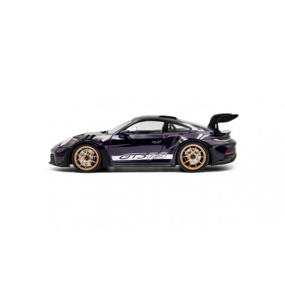 Porsche 911 GT3 RS Weissach Package – Viola Purple Metallic – 2024 | 1/18 | Solido 4 ÜRÜN ÖZELLİKL Porsche 911 GT3 RS Weissach Package – Viola Purple Metallic – 2024 | 1/18 | Solido 4 ÜRÜN ÖZELLİKL
