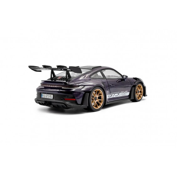 Porsche 911 GT3 RS Weissach Package – Viola Purple Metallic – 2024 | 1/18 | Solido 4 ÜRÜN ÖZELLİKL Porsche 911 GT3 RS Weissach Package – Viola Purple Metallic – 2024 | 1/18 | Solido 4 ÜRÜN ÖZELLİKL