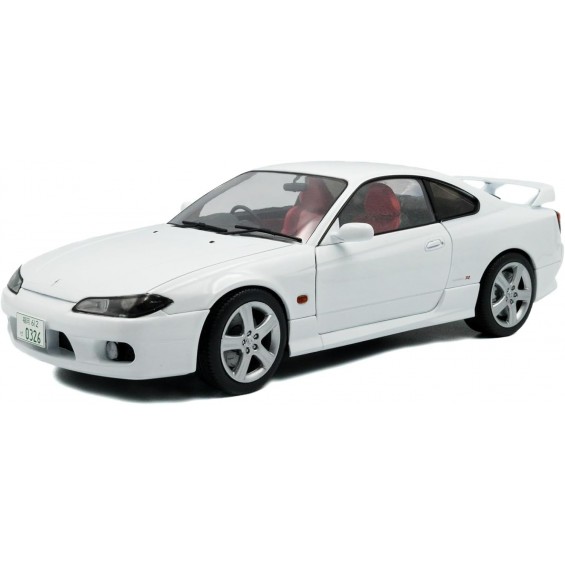 Nissan Silvia S15 Spec-R Aero – Aspen White – 1999 | 1/18 | Solido