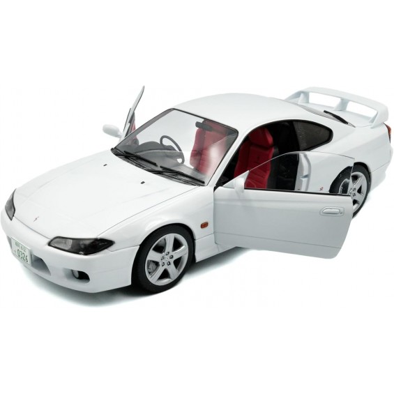Nissan Silvia S15 Spec-R Aero – Aspen White – 1999 | 1/18 | Solido