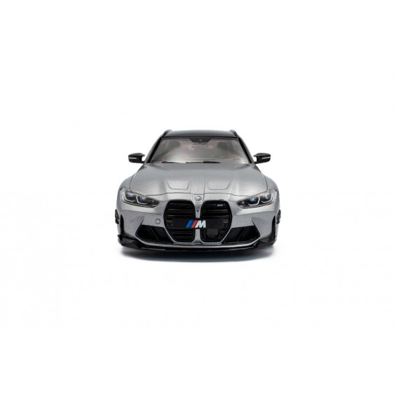 BMW M3 G81 Touring with Performance Parts – Frozen Pure Grey Metallic – 2024 | 1/18 | Solido