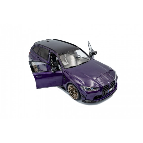 BMW M3 G81 Touring with Performance Parts – Twilight Purple Pearl Metallic – 2024 | 1/18 | Solido BMW M3 G81 Touring with Performance Parts – Twilight Purple Pearl Metallic – 2024 | 1/18 | Solido
