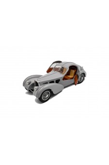 Bugatti Atlantic Type 57 SC – Mat Silver – 1937 | 1/18 | Solido