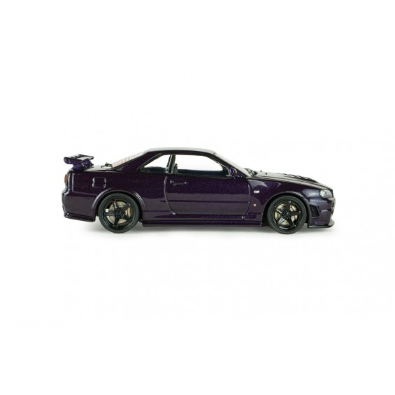 Nissan Skyline GT-R (BNR34) Z-Tune 1999 – Gece Moru | 1/18 | Solido Nissan Skyline GT-R (BNR34) Z-Tune 1999 – Gece Moru | 1/18 | Solido