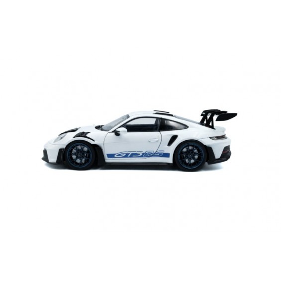 Porsche 911 GT3 RS – White with Blue Stripes – 2024 | 1/18 | Solido