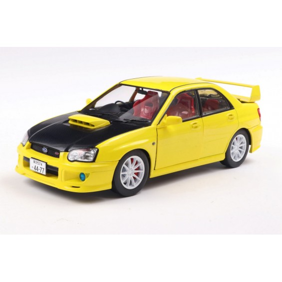 Subaru Impreza WRX STI – Yellow – 2003 | 1/18 | Solido