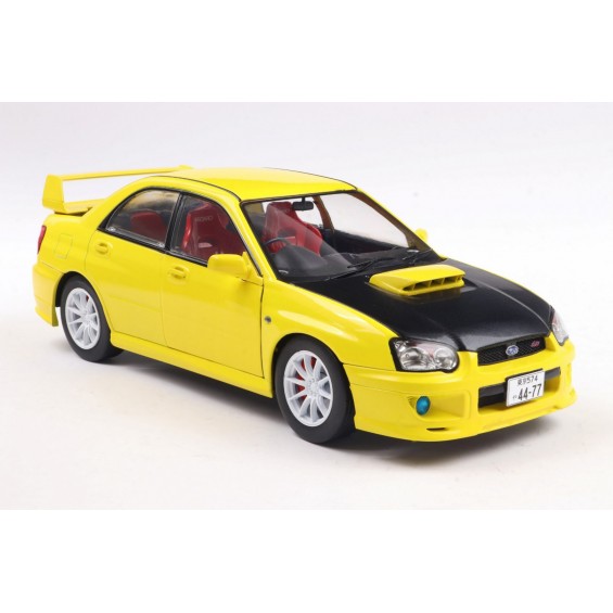 Subaru Impreza WRX STI – Yellow – 2003 | 1/18 | Solido