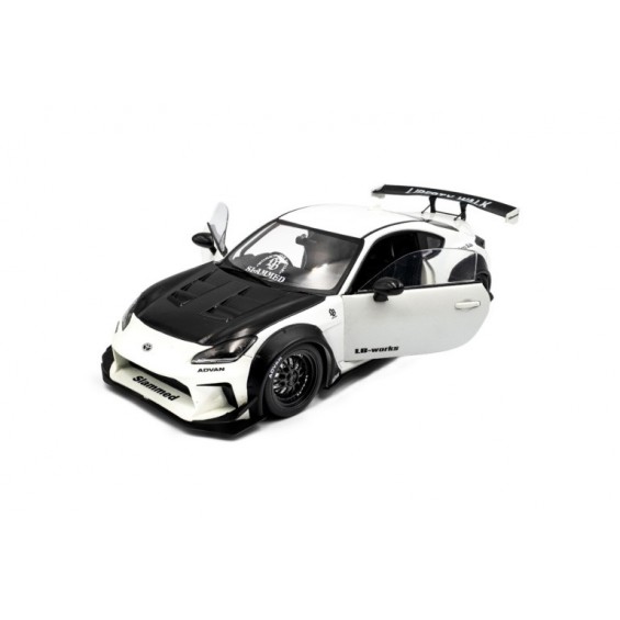 Toyota GR86 LBWK Body Kit – Pearl White – 2024 | 1/18 | Solido Toyota GR86 LBWK Body Kit – Pearl White – 2024 | 1/18 | Solido
