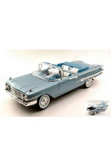 Chevrolet Impala – Metalik Açık Mavi – 1960 | 1/18 | Welly