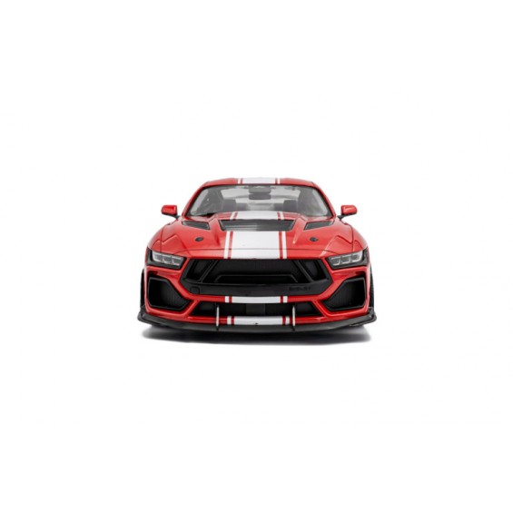SOLİDO 1:18 Shelby Mustang SUPER SNAKE – YARIŞ KIRMIZISI – 2025