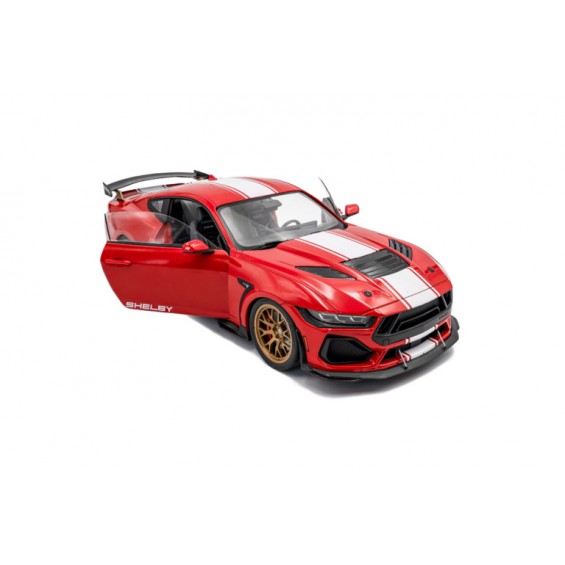 SOLİDO 1:18 Shelby Mustang SUPER SNAKE – YARIŞ KIRMIZISI – 2025