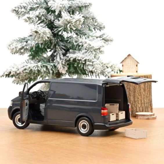 Volkswagen Transporter T5 2003 – Gri | 1/18 | Norev