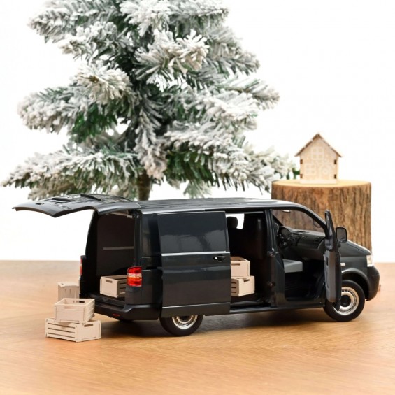 Volkswagen Transporter T5 2003 – Gri | 1/18 | Norev