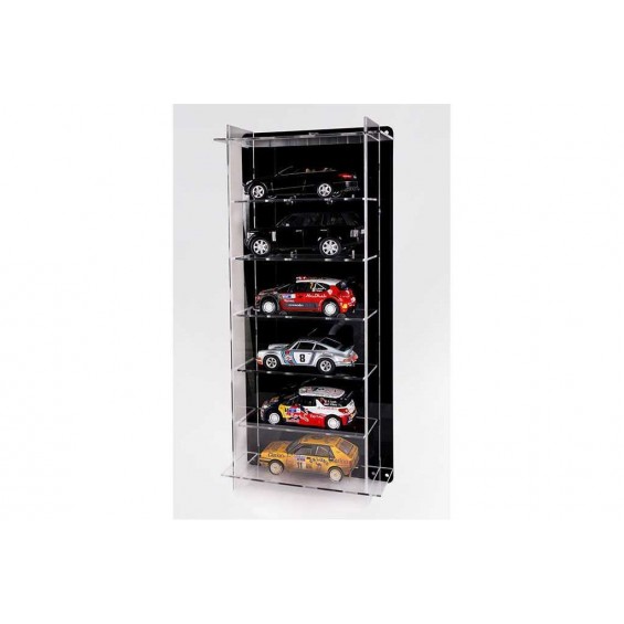 Çok Katlı Akrilik Sergileme Rafı – MultiCase | 6x 1/18 Model Araba Çok Katlı Akrilik Sergileme Rafı – MultiCase | 6x 1/18 Model Araba