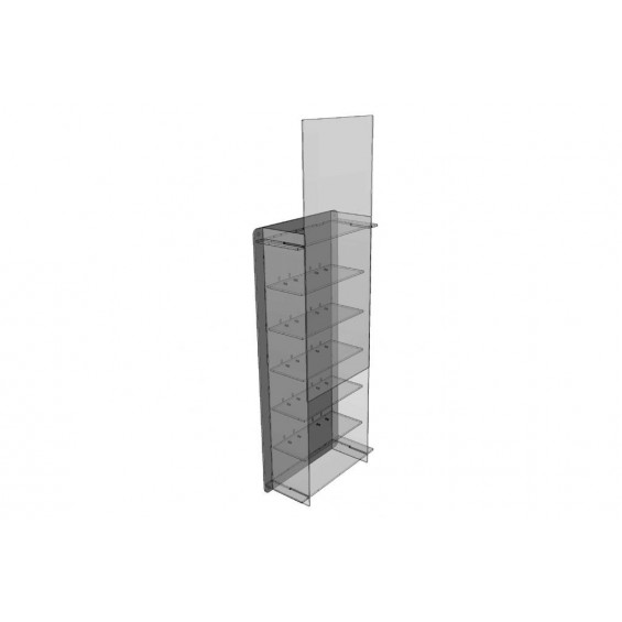 Çok Katlı Akrilik Sergileme Rafı – MultiCase | 6x 1/18 Model Araba Çok Katlı Akrilik Sergileme Rafı – MultiCase | 6x 1/18 Model Araba