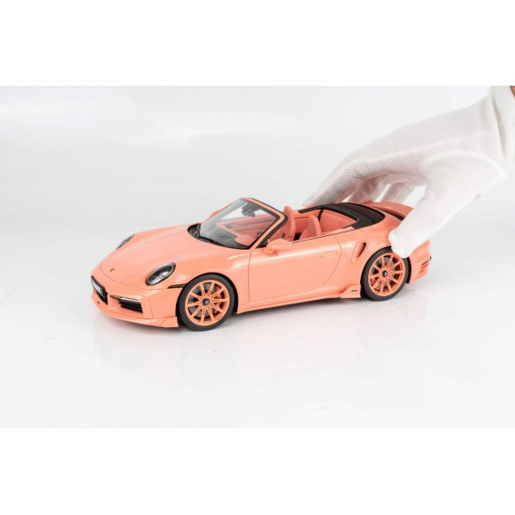 Brabus 900 Porsche 911 Turbo S 2024 – Peach Pink | 1/18 | GT Spirit