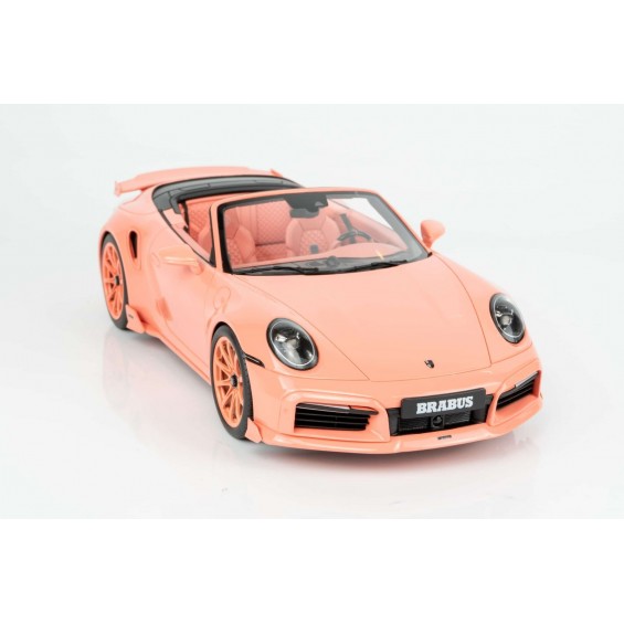 Brabus 900 Porsche 911 Turbo S 2024 – Peach Pink | 1/18 | GT Spirit