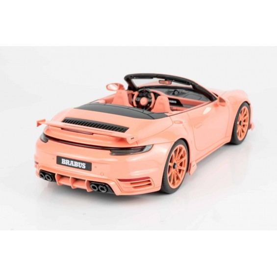 Brabus 900 Porsche 911 Turbo S 2024 – Peach Pink | 1/18 | GT Spirit