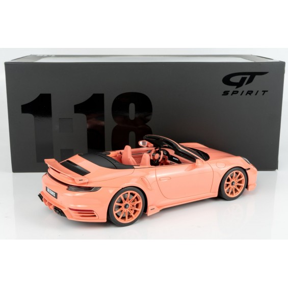 Brabus 900 Porsche 911 Turbo S 2024 – Peach Pink | 1/18 | GT Spirit