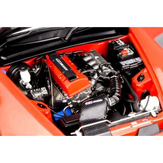 Honda S2000 (AP2) MUGEN – Red | 1/18 | Motorhelix