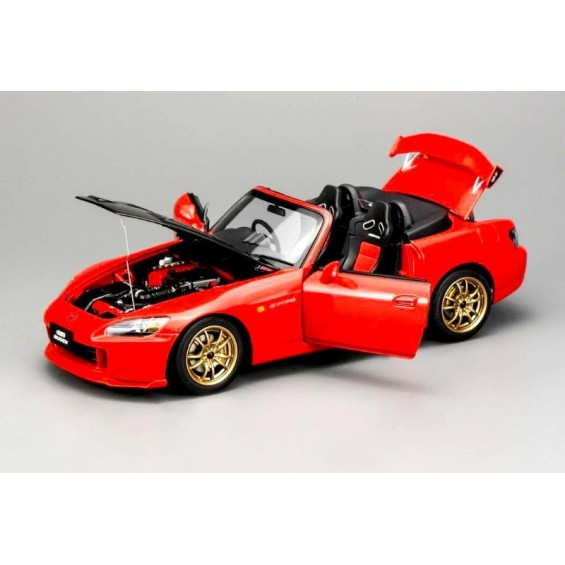 Honda S2000 (AP2) MUGEN – Red | 1/18 | Motorhelix