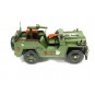 Dekoratif Metal Askeri Jeep