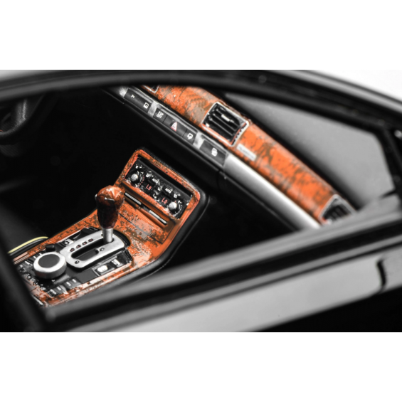 Audi A8L W12 2008 – Black | 1/18 | Motorhelix