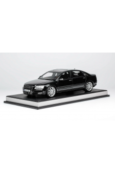 Audi A8L W12 2008 – Black | 1/18 | Motorhelix