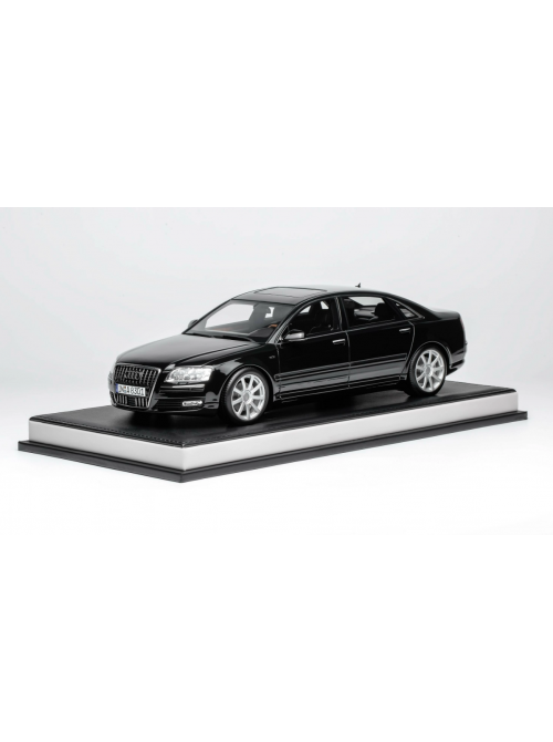 Audi A8L W12 2008 – Black | 1/18 | Motorhelix