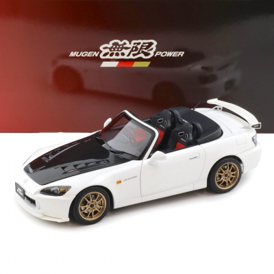Honda S2000 (AP2) MUGEN – Platinum White Pearl | 1/18 | Motorhelix