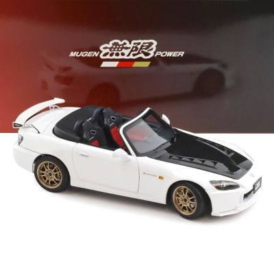 Honda S2000 (AP2) MUGEN – Platinum White Pearl | 1/18 | Motorhelix