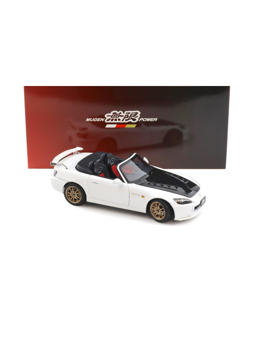 Honda S2000 (AP2) MUGEN – Platinum White Pearl | 1/18 | Motorhelix