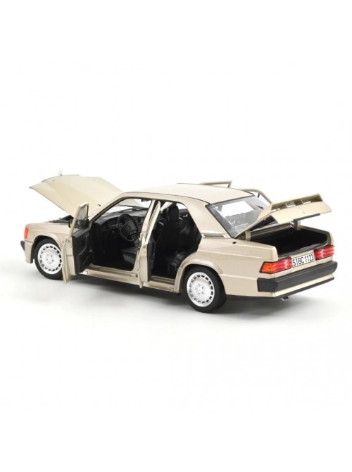 1:18 Norev 1984 Mercedes Benz 190E 2.3-16 W201 - Smoke Silver