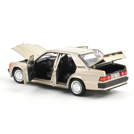 1:18 Norev 1984 Mercedes Benz 190E 2.3-16 W201 - Smoke Silver