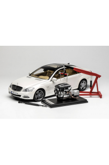 Mercedes-Benz S600L W221 with Extra Engine | 1/18 | Motorhelix