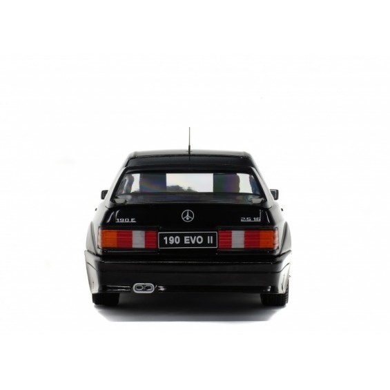 Mercedes 190 Evo II – Black – 1990 | 1/18 | Solido