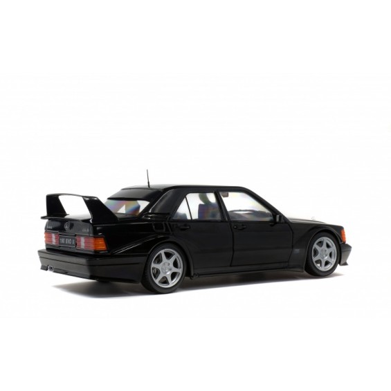 Mercedes 190 Evo II – Black – 1990 | 1/18 | Solido
